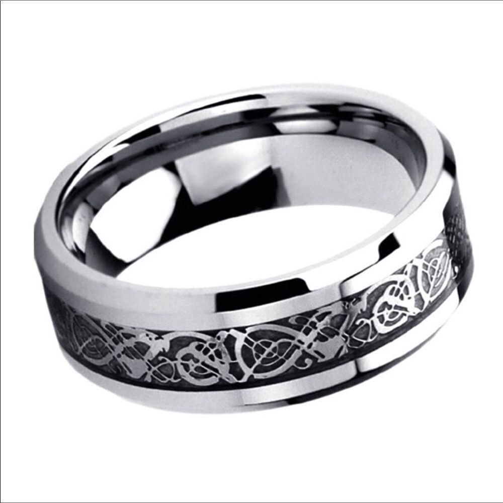 Laser Cut Titanium Ring